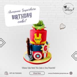 Smashing Superhero Birthday Cake!, Dubai