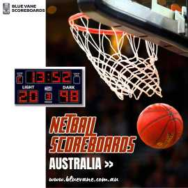 Netball Scoreboard Australia: Precision Perfected, $ 285