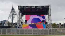 Concert Stage, LED Screen & AV Hire Services, Perthville