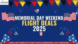 Memorial Day Weekend Flight Deal 2025