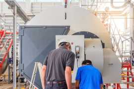 Portable Mobile Boilers for Temporary Heating, Brooklyn