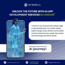 AI App and Web Development Company London | Syndel, London