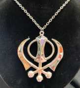 Sikh Religion KHANDA Necklace, $ 18