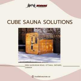 Cube Sauna Solutions by Kodiak Saunas, Ottawa
