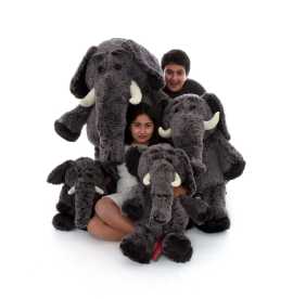 Cute Stuffed Elephants Plush by Giant Teddy , ps 53