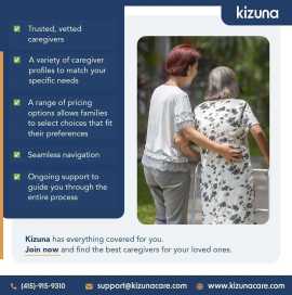 Caregiving Jobs at Kizuna: Make a Difference Today, San Francisco