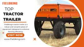 Fieldking Tractor Trailer: Reliable , Noida