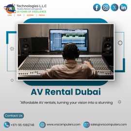 Need High-Quality Audio Visual Equipment?, Dubai