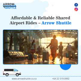 Affordable & Reliable Shared Airport Rides, Auckland