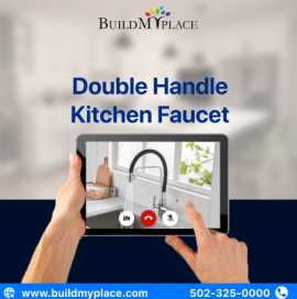 Double Handle Kitchen Faucet: A Classic Upgrade, $ 85