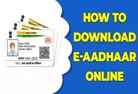 How to Do e Aadhar Card Download Online PDF, New Delhi