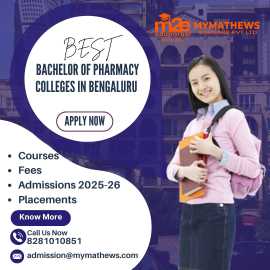 Best Bachelor of Pharmacy Colleges in Bengaluru , Bengaluru