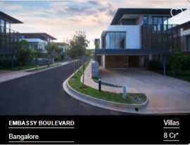 Embassy Boulevard Villas in Yelahanka Bangalore, Bengaluru