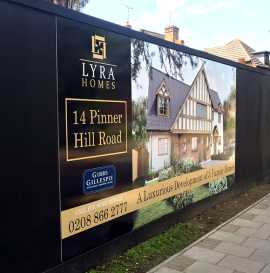 Hoarding Board Solutions: Making Your Site Stand, London
