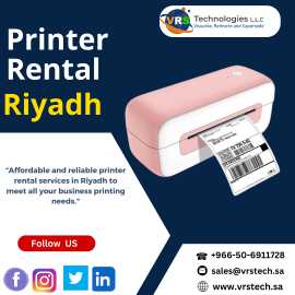 What are the Benefits of Printer rentals in KSA?, Riyadh