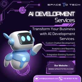 AI Chatbot Services by Space To Tech , Noida