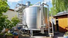 Steel Water Storage Tanks Ensure Clean Water, Noida