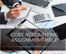 Do your cost accounting assignments with AI work, London