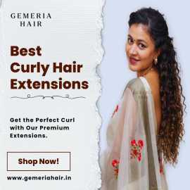 Gorgeous Curls with the Best Curly Hair Extensions, Noida