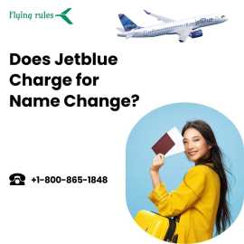 Does Jetblue Charge for Name Change?, New York
