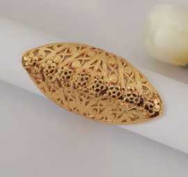 Gold Plated Traditional Finger Ring For Gift, $ 10