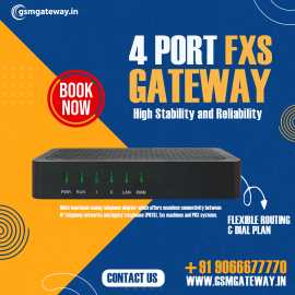 Dinstar FXS Gateway 4 Port at Affordable Price, New Delhi