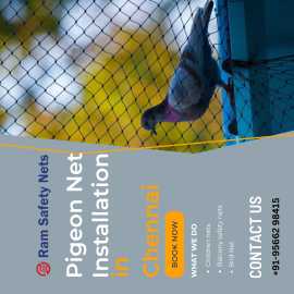 Pigeon Net Installation in Chennai , Chennai