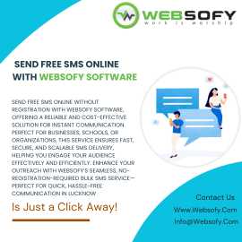 Send Free Sms Online To Mobile in india-Websofy , Lucknow