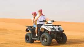 Quad Bike Adventure in Dubai – Single/Double Rides