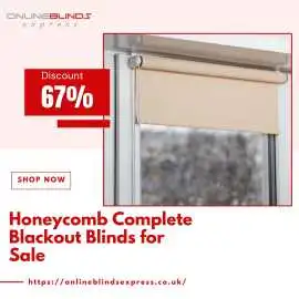 Honeycomb Blackout Blinds – Complete Light Control, Bradford