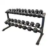 Buy Rubber Hex Dumbbells for Home and Commercial , $ 218