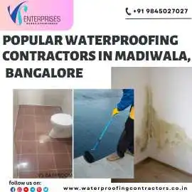 Popular Waterproofing Contractors in Madiwala, Bengaluru