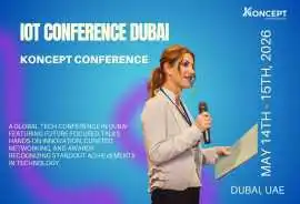 IoT Conference Dubai – Koncept Conference 2026, Dubai