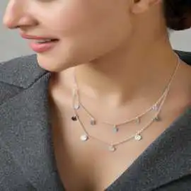 Shop Timeless Sterling Silver Necklaces for Women, ₹ 4,299