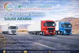 Full Truck Load Services Saudi Arabia | Global Log, Riyadh