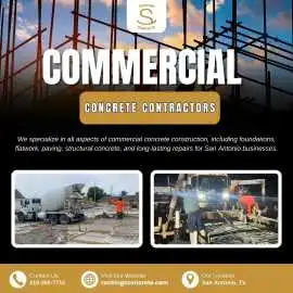 Commercial Concrete Contractors in San Antonio , San Antonio
