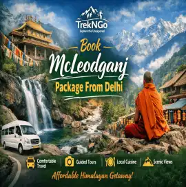 Book mcleodganj package from Delhi, Faridabad