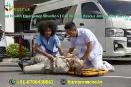 Human Rescue provides the fastest  Ambulance, Delhi