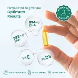 Best Omega 3 Supplement for Mental Wellness & , ₹ 699