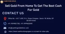 Sell Gold From Home To Get The Best  Cash For Gold, Noida