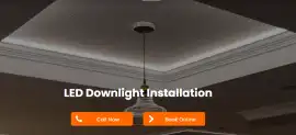 Professional LED Downlight Installation Services, Adelaide
