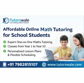 Affordable Online Math Tutoring for School Student, Noida