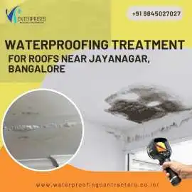 Waterproofing Treatment for Roofs Near Jayanagar, Bengaluru
