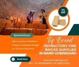 Refractory Fire Bricks Supplier in Mandi Gobingarh, Ludhiana