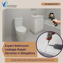 Expert Bathroom Leakage Repair Services, Bengaluru
