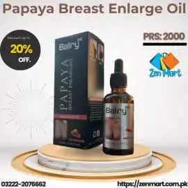 Papaya Breast Enlarging Oil Price in Pakistan, Hap, Islamabad