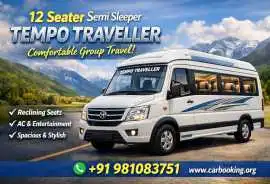 Travel Together in Comfort – 12 Seater Semi Sleepe