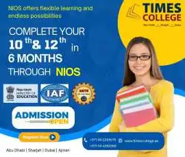 NIOS Class 10 & 12 Admissions in Sharjah, Sharjah