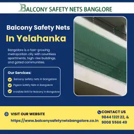 Balcony Safety Nets in Yelahanka – Venky Safety Ne, Bengaluru