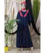 Beautiful Blue Abaya Dress for Women by Mirraw , $ 95